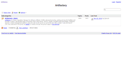 Desktop Screenshot of forums.jfrog.org